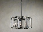 Amaya Thick Crystal Round Chandelier