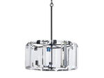 Amaya Thick Crystal Round Chandelier