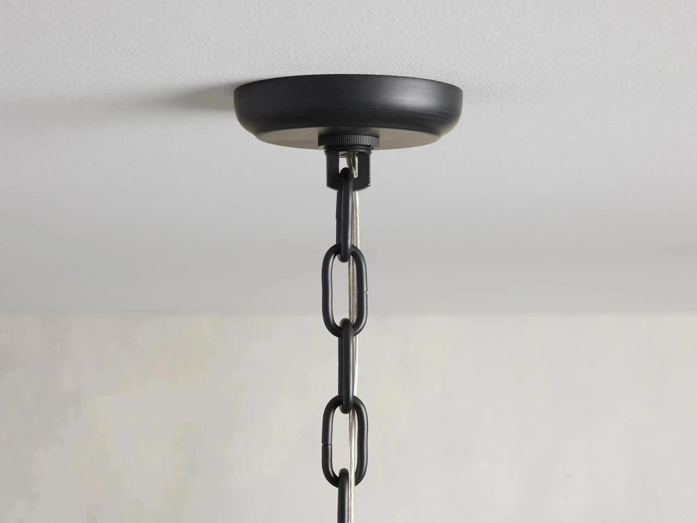 Amaya Thick Crystal Round Chandelier