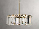 Amaya Thick Crystal Round Chandelier