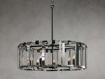 Amaya Thick Crystal Round Chandelier