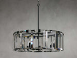 Amaya Thick Crystal Round Chandelier