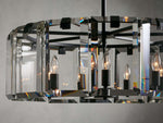Amaya Thick Crystal Round Chandelier