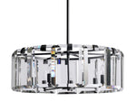 Amaya Thick Crystal Round Chandelier