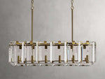 Amaya Thick Crystal Rectangular Chandelier