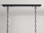 Amaya Thick Crystal Rectangular Chandelier