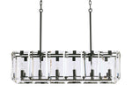 Amaya Thick Crystal Rectangular Chandelier