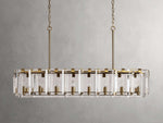 Amaya Thick Crystal Rectangular Chandelier