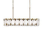 Amaya Thick Crystal Rectangular Chandelier