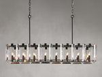 Amaya Thick Crystal Rectangular Chandelier