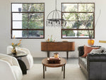 Aubrey Trailing Crystal Tiered Round Chandelier