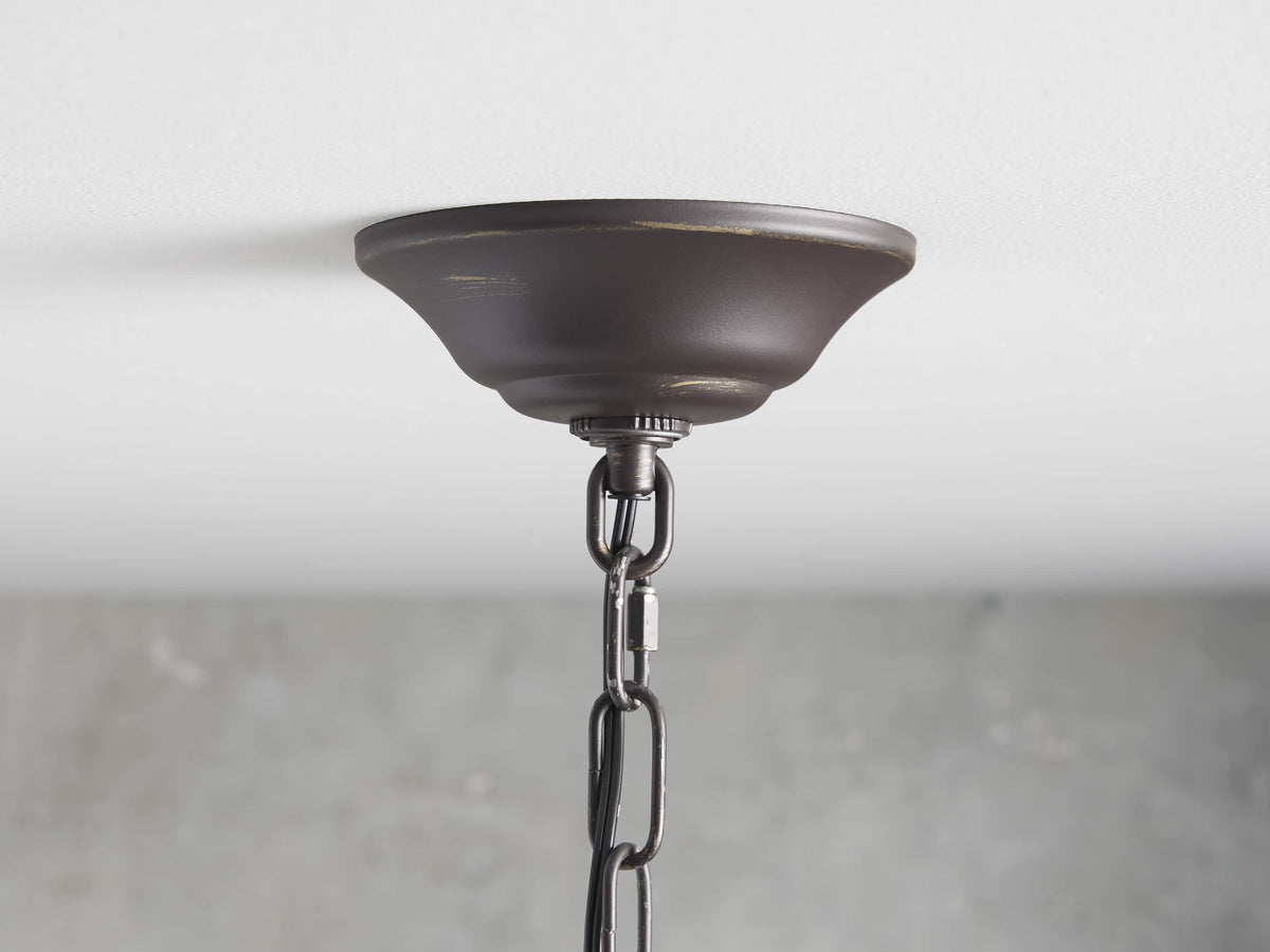 Aubrey Trailing Crystal Tiered Round Chandelier