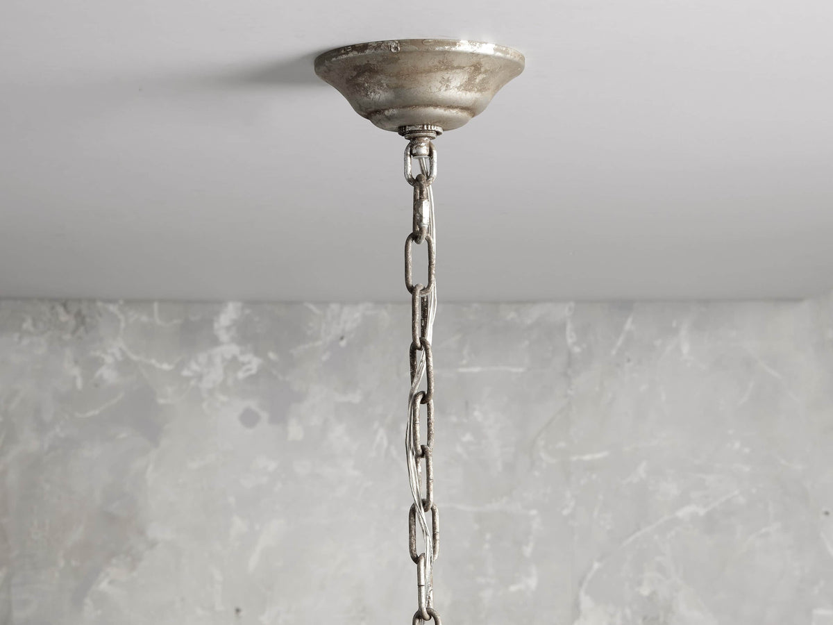 Aubrey Trailing Crystal Tiered Round Chandelier