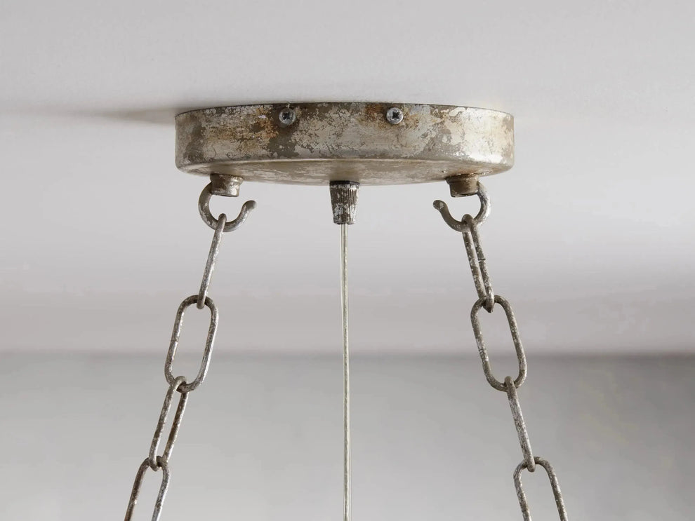 Aubrey Trailing Crystal Oval Chandelier