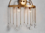 Aubrey Trailing Crystal Wall Sconce