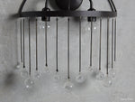 Aubrey Trailing Crystal Wall Sconce