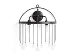 Aubrey Trailing Crystal Wall Sconce