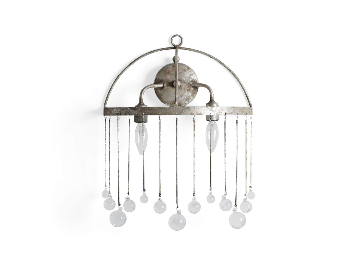 Aubrey Trailing Crystal Wall Sconce