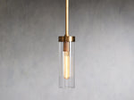 Andreas Ridged Tubular Pendant Light