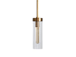 Andreas Ridged Tubular Pendant Light