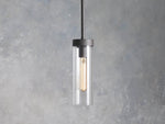 Andreas Ridged Tubular Pendant Light