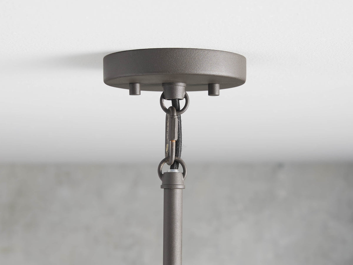 Andreas Ridged Tubular Pendant Light