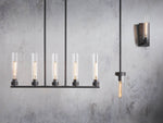 Andreas Ridged Tubular Pendant Light