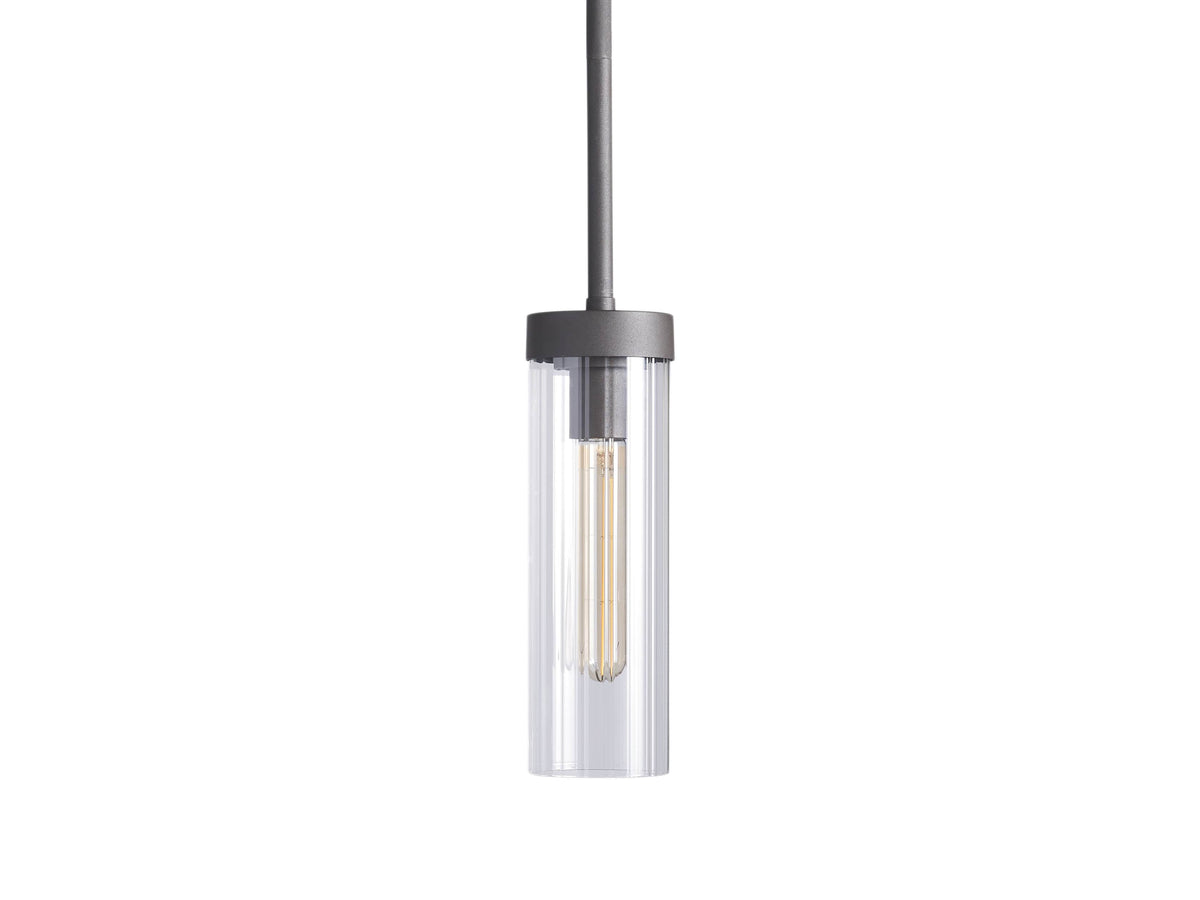 Andreas Ridged Tubular Pendant Light