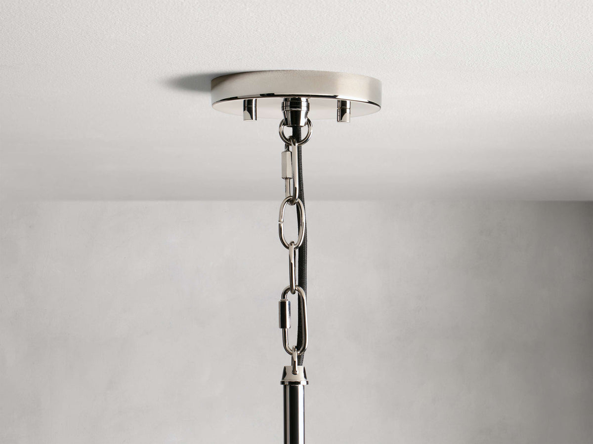 Andreas Ridged Tubular Pendant Light