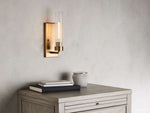Andreas Ridged Tubular Wall Sconce