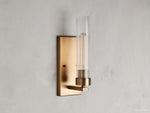 Andreas Ridged Tubular Wall Sconce