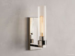 Andreas Ridged Tubular Wall Sconce