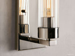 Andreas Ridged Tubular Wall Sconce