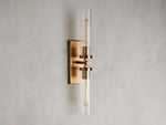Andreas Ridged Tubular Wall Sconce