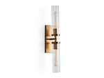 Andreas Ridged Tubular Wall Sconce