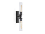 Andreas Ridged Tubular Wall Sconce