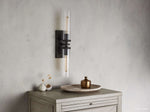 Andreas Ridged Tubular Wall Sconce