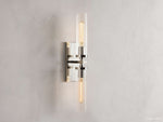 Andreas Ridged Tubular Wall Sconce