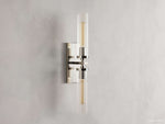 Andreas Ridged Tubular Wall Sconce