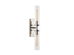 Andreas Ridged Tubular Wall Sconce