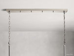 Andreas Ridged Tubular Linear Chandelier