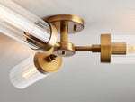 Andreas Ridged Tubular Flush Mount