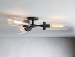 Andreas Ridged Tubular Flush Mount