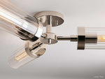 Andreas Ridged Tubular Flush Mount