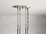 Andreas Ridged Tubular Round Chandelier