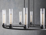 Andreas Ridged Tubular Round Chandelier