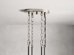 Andreas Ridged Tubular Round Chandelier