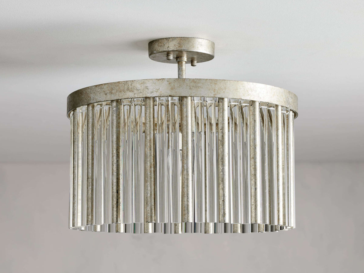 Andalucia Elevated Fringe Flush Mount