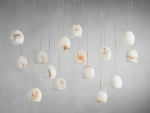 Arica Modern Alabaster Linear Chandelier