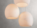 Arica Modern Alabaster Round Chandelier
